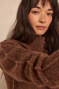 ADAMO mixed wool and cashmere sweater;${refinementColor}