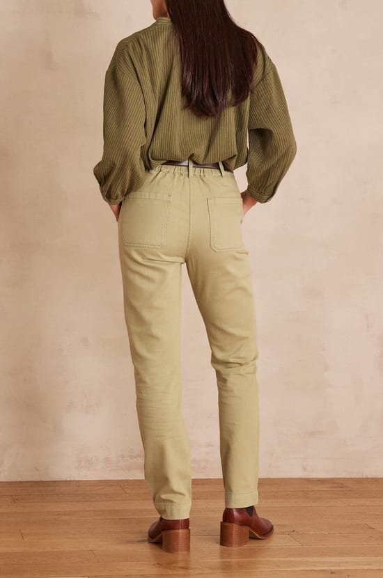 Pantalon MATEO en coton;${refinementColor}