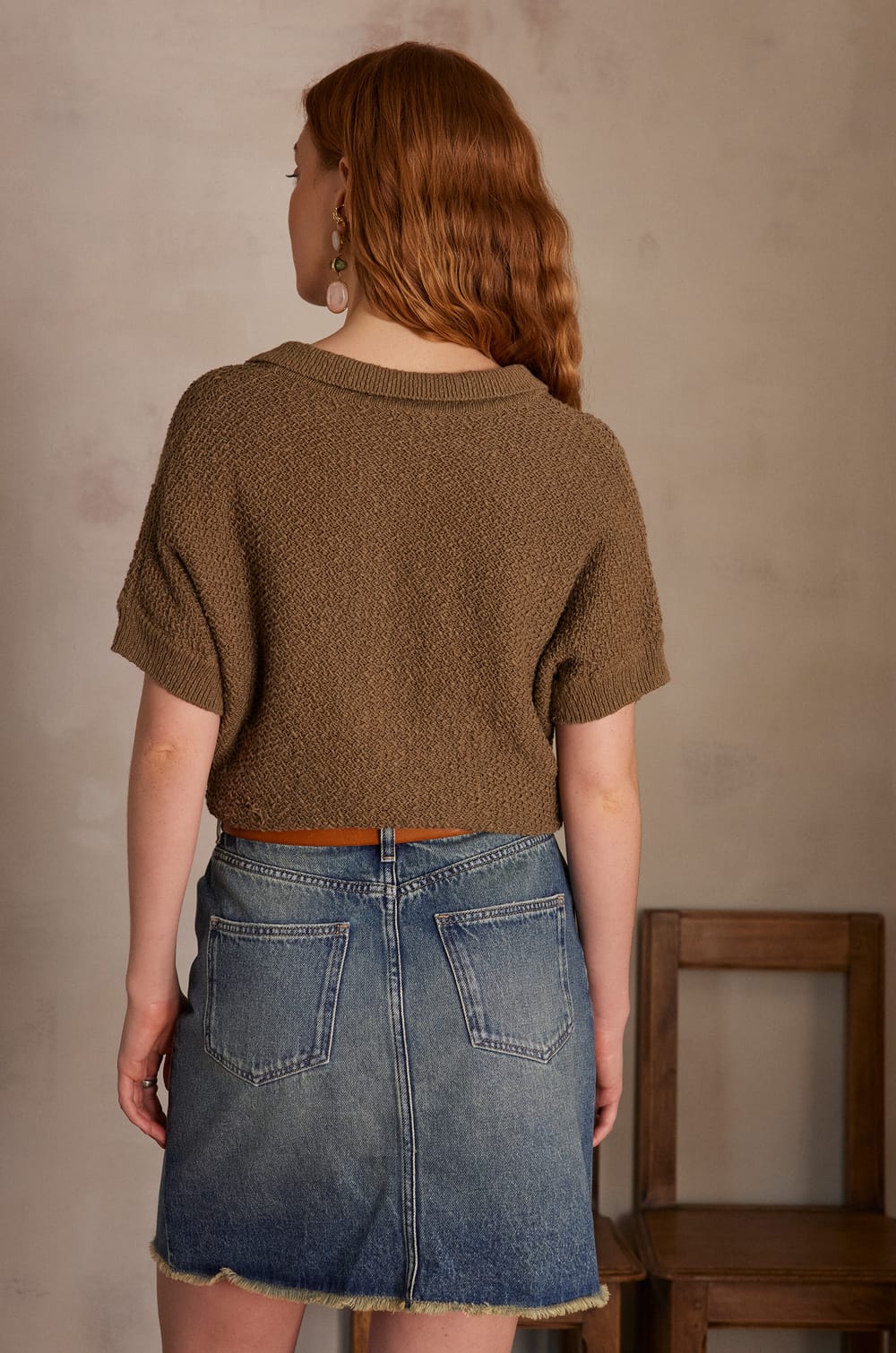 SELENA jumper 100% cotton;${refinementColor}