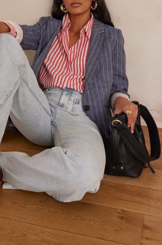 Jean large en coton LUNA;${refinementColor}