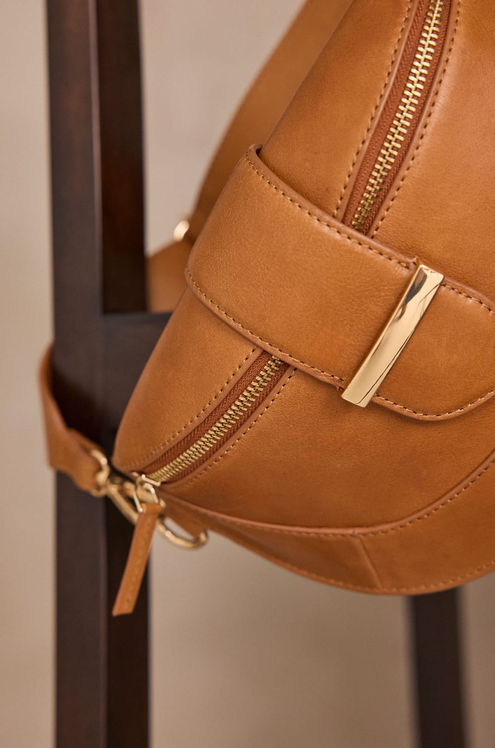 MARCEL leather belt bag;${refinementColor}