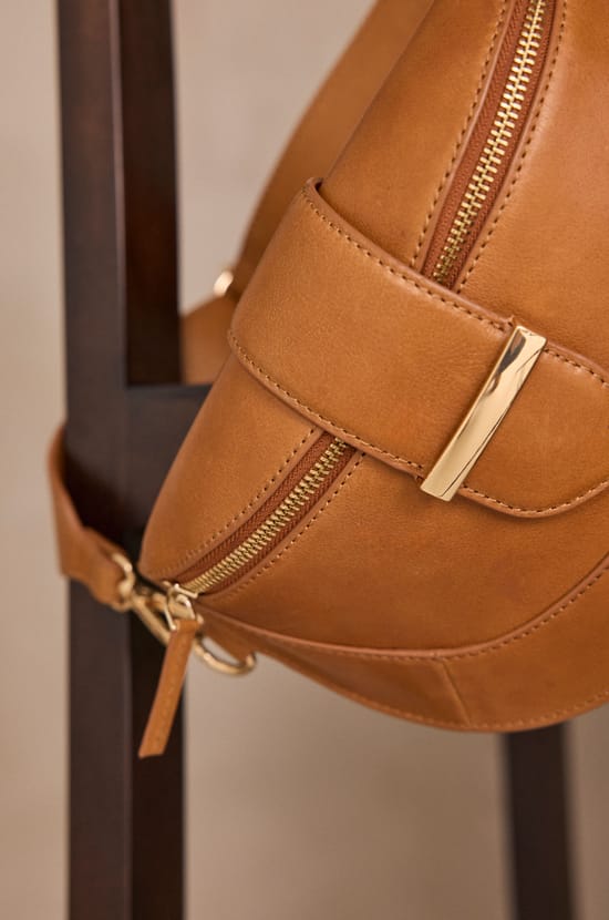 MARCEL leather belt bag;${refinementColor}