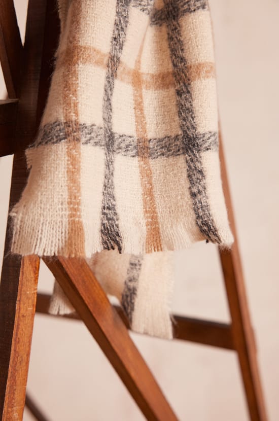 &Eacute;charpe &agrave; carreaux TIMEO;${refinementColor}