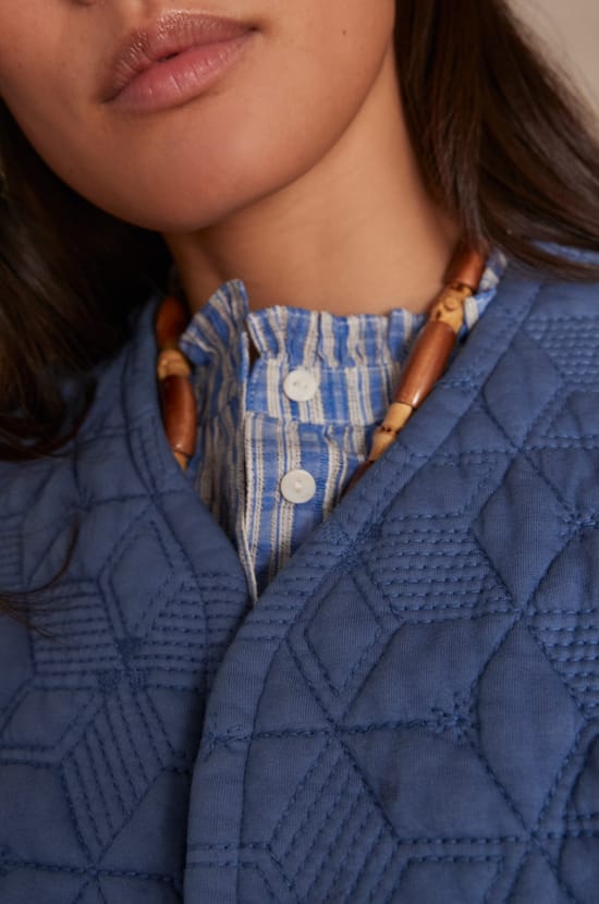 BAMBI BIS sleeveless quilted jacket PhotoZ | 1-2-3