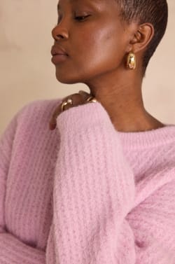 Alpaca and wool jumper BLOOM;${refinementColor}