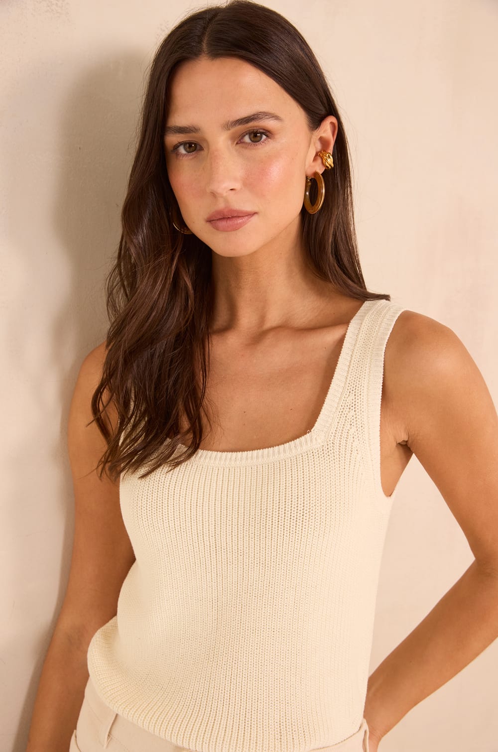 COTTON TANK TOP ANNA;${refinementColor}