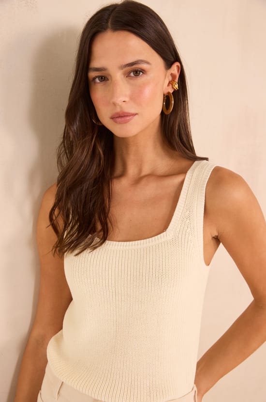 COTTON TANK TOP ANNA;${refinementColor}