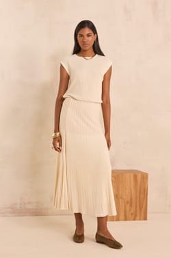 Flowy mesh skirt VANESSA;${refinementColor}