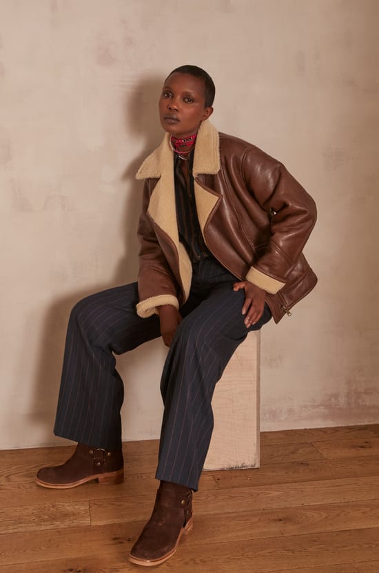 FERGUSON wide-leg tailored trousers PhotoZ | 1-2-3
