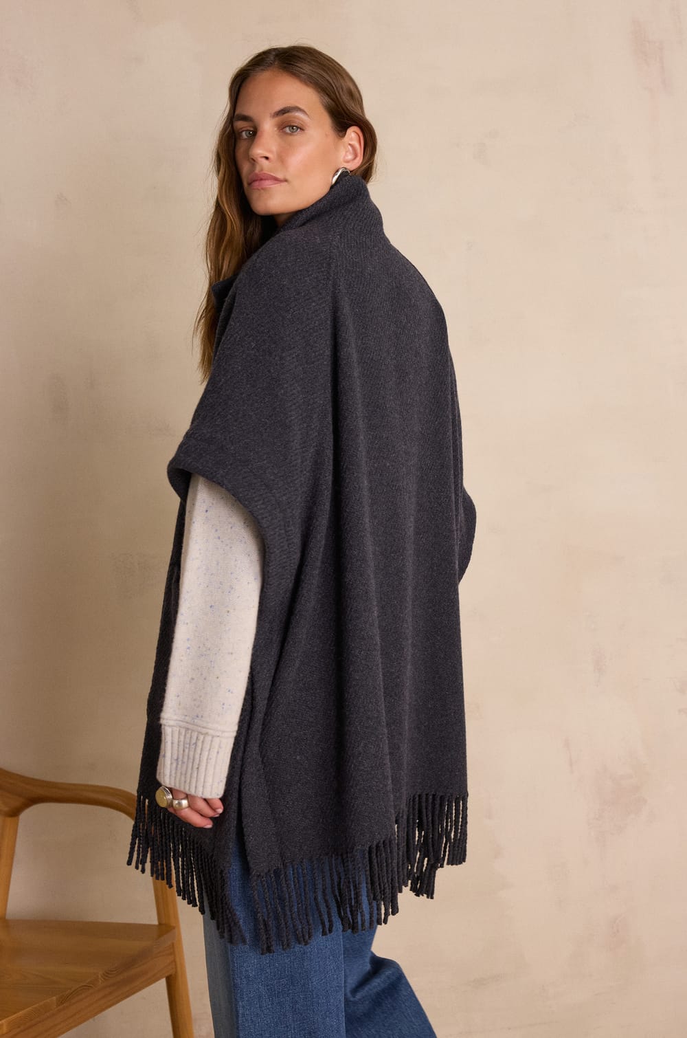 DESIREE wool cape;${refinementColor}