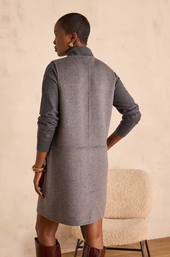 ROSALBA wool dress;${refinementColor}