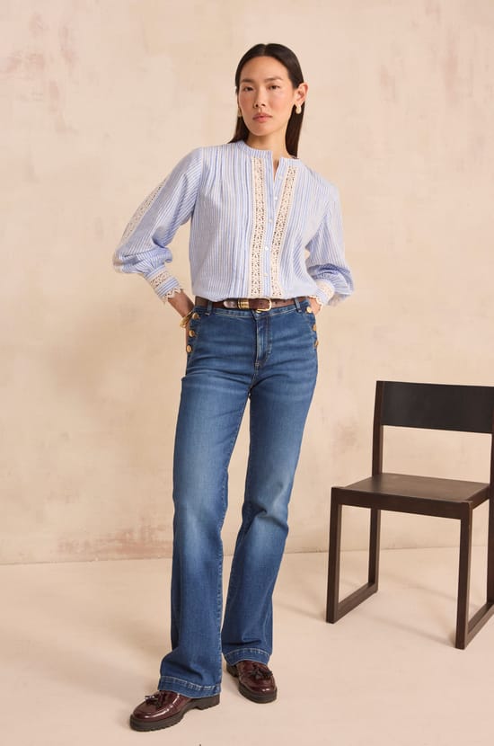 Jean flare NINON;${refinementColor}