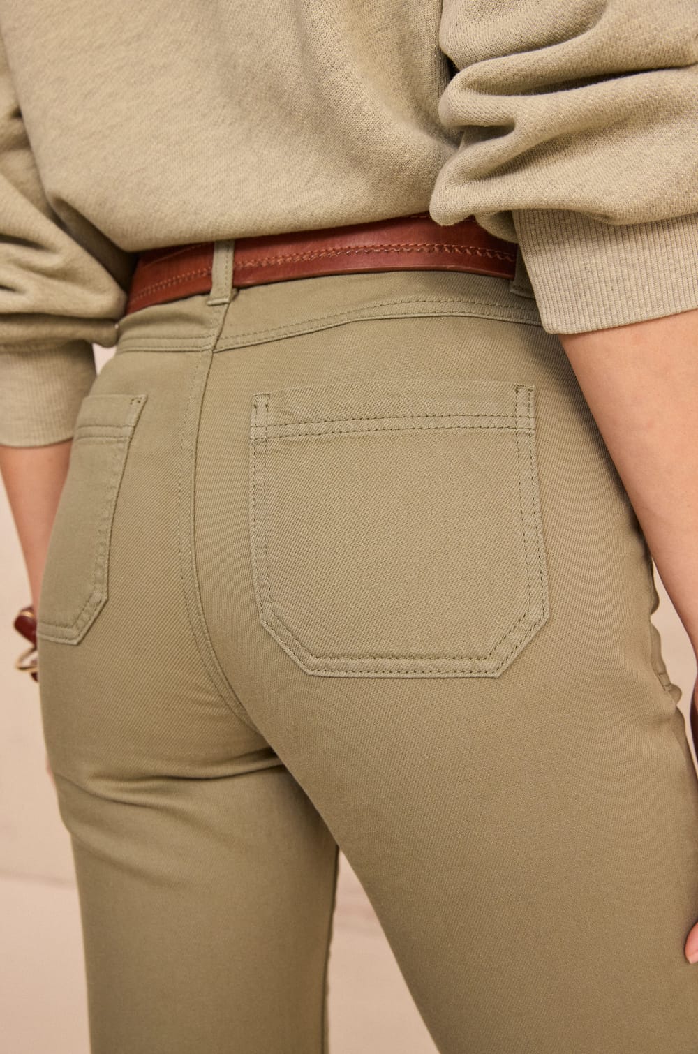 NALLA cotton Chinese jeans;${refinementColor}