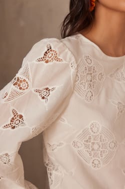 Blouse PALMA en coton;${refinementColor}