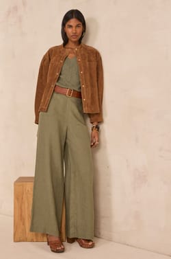 Loose linen pants TERRY;${refinementColor}