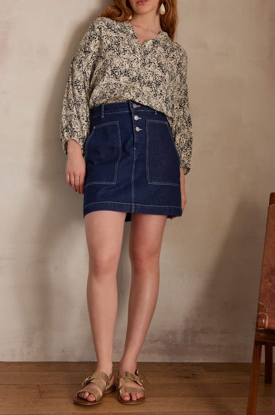 Blouse PROMISE imprim&eacute;e;${refinementColor}