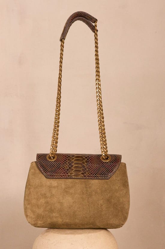 LEON MINI leather bag;${refinementColor}