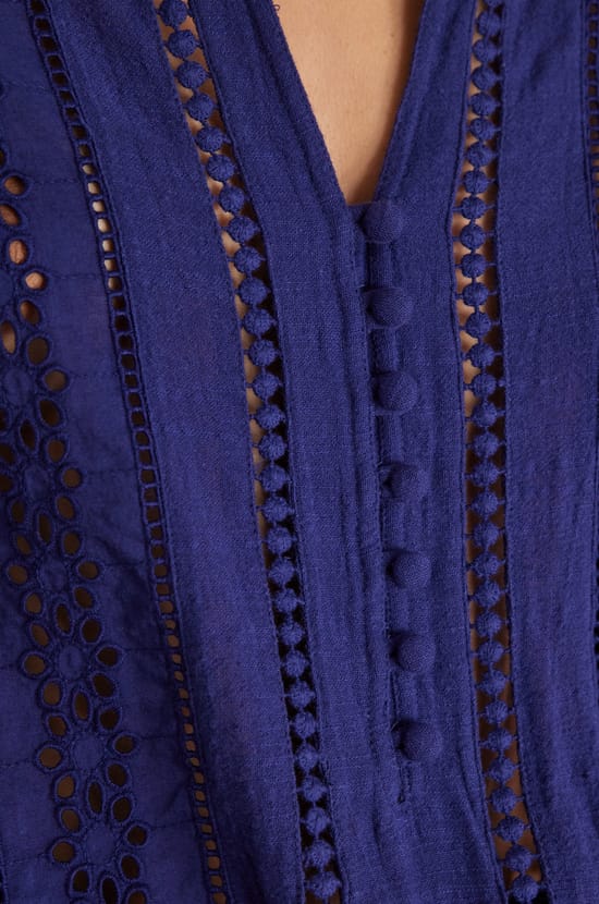 Blouse BAILIA en coton;${refinementColor}