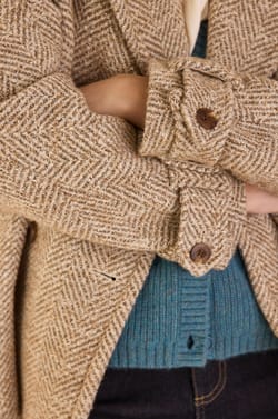 DEAN wool pea coat;${refinementColor}