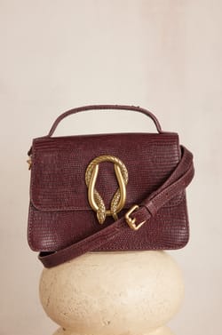 LEON MINI leather bag;${refinementColor}