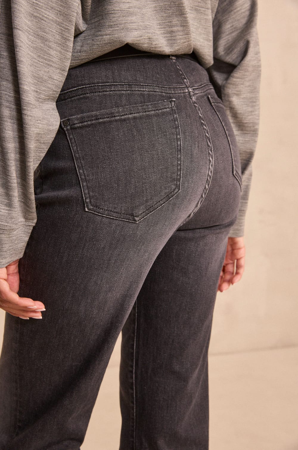 Jean flare SCARLETT;${refinementColor}