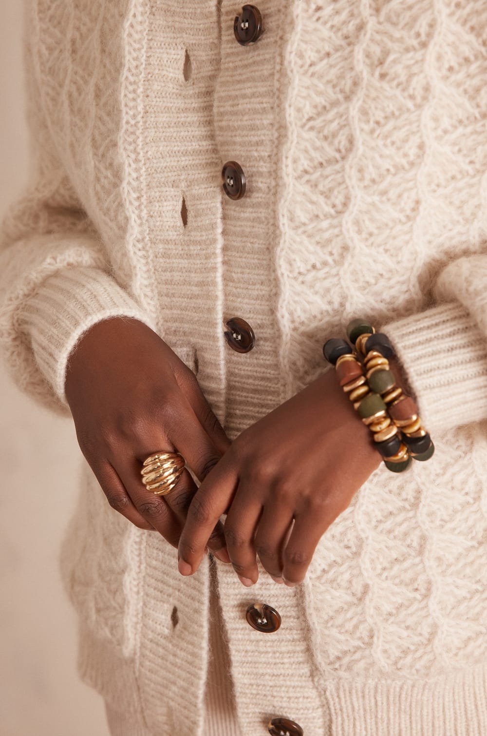 COSMO mohair and wool Cardigan;${refinementColor}