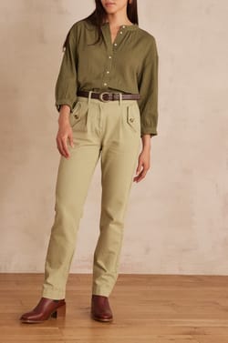 Pantalon MATEO en coton;${refinementColor}