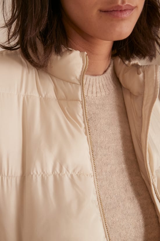 ALI sleeveless down jacket PhotoZ | 1-2-3