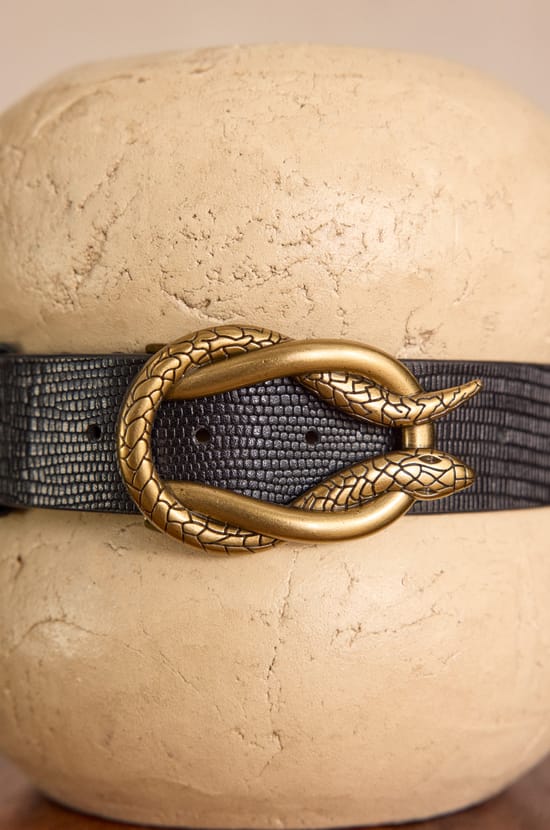 LEON leather Belt;${refinementColor}