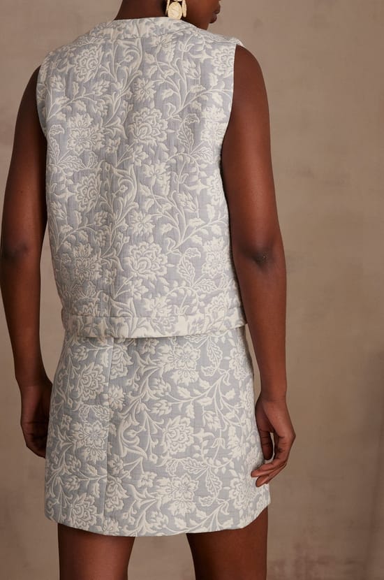 Gilet CELIA en coton;${refinementColor}