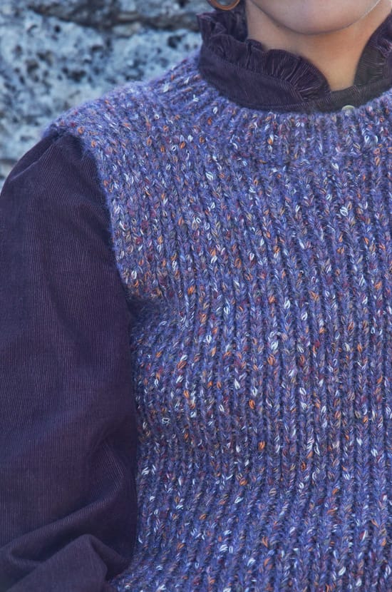 Pull BOLTON sans manches;${refinementColor}