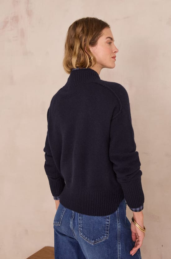 Mohair and wool jumper PAOLO BIS;${refinementColor}