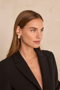 Black tailored jacket SIMONE;${refinementColor}