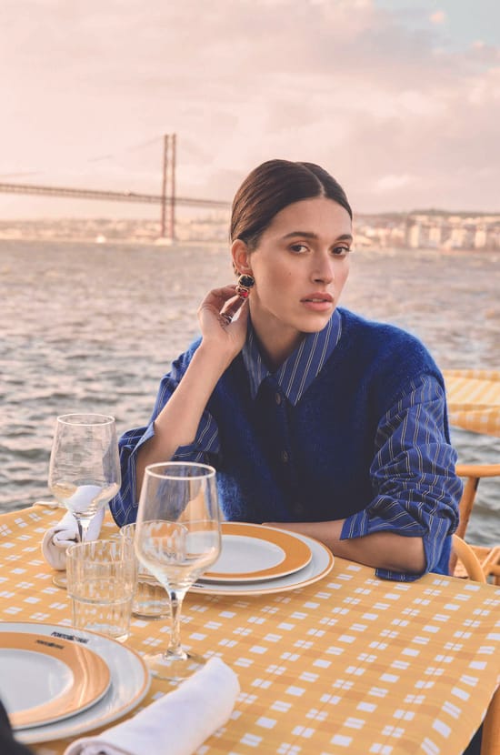 PASSY striped shirt;${refinementColor}