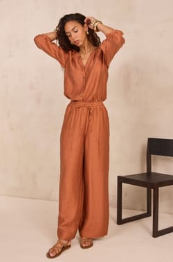 PRINCE wide pants;${refinementColor}