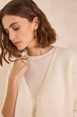 Gilet en mohair et laine PAOLO;${refinementColor}