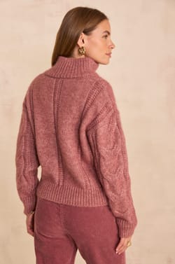 ANGIE long sleeve vest;${refinementColor}