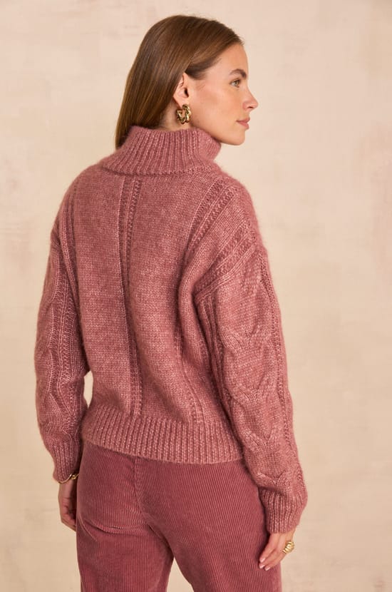ANGIE long sleeve vest;${refinementColor}
