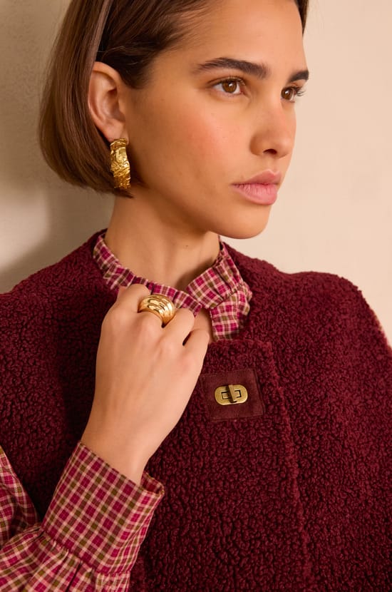 SHARON Sleeveless Cardigan;${refinementColor}