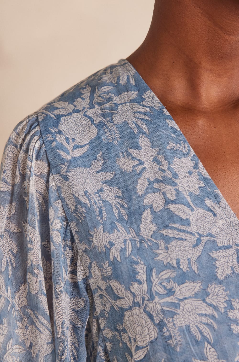 LAURIZA cotton dress;${refinementColor}