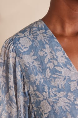 LAURIZA cotton dress;${refinementColor}