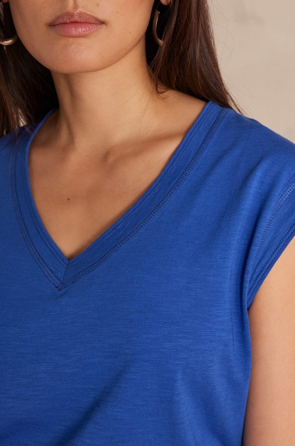 T-shirt DELYA en coton;${refinementColor}