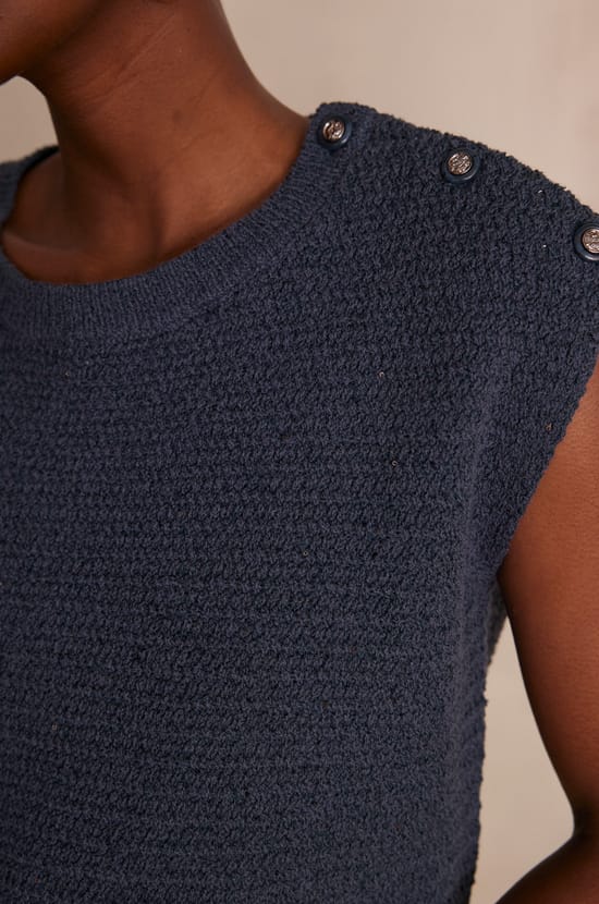 SIDONIE cotton jumper;${refinementColor}