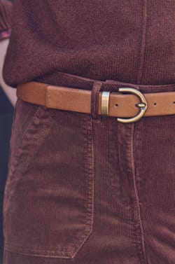 Ceinture en cuir VICTOR;${refinementColor}