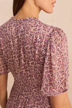 Flowy dress with LANA print;${refinementColor}