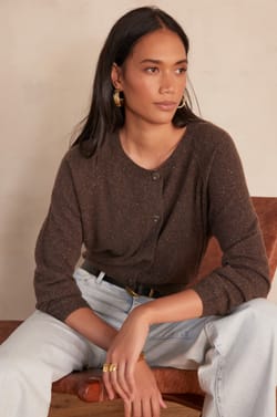 Cardigan BILLY BIS en 100% cachemire;${refinementColor}