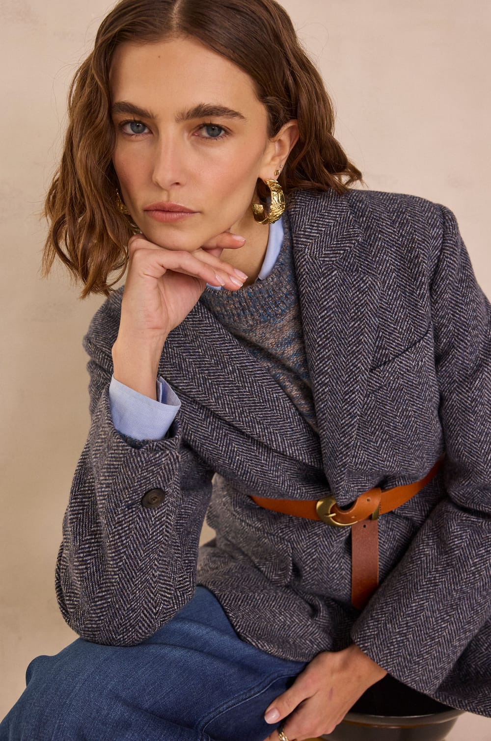 FLORA blazer;${refinementColor}