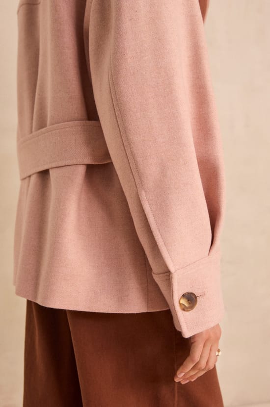 Manteau en laine m&eacute;lang&eacute; CAMERON;${refinementColor}