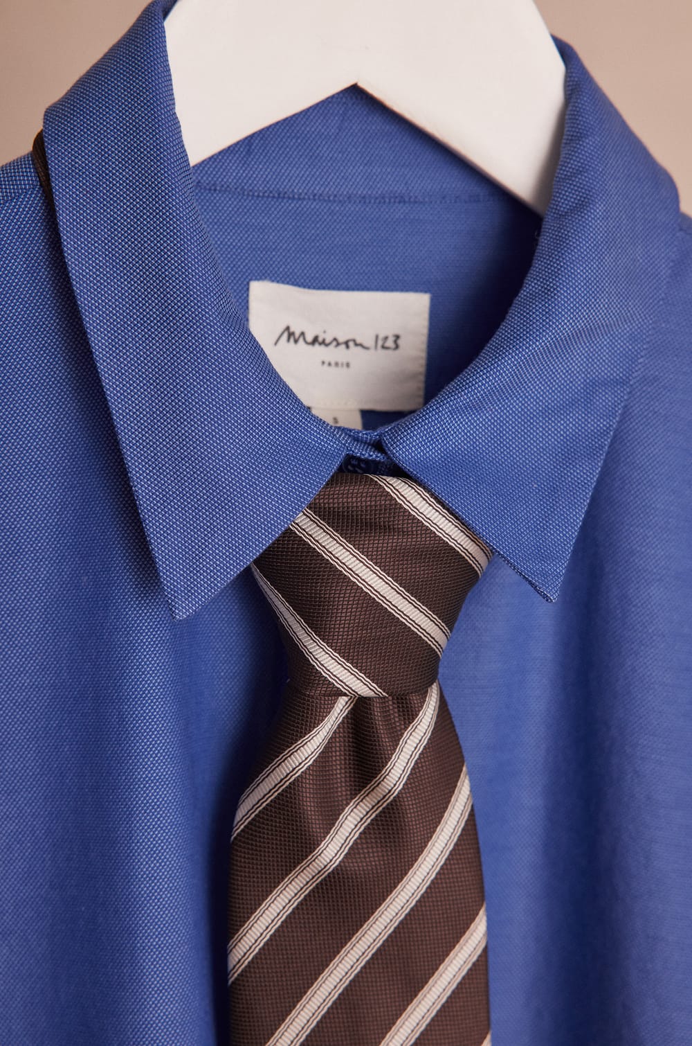 THEOPHILE striped tie;${refinementColor}