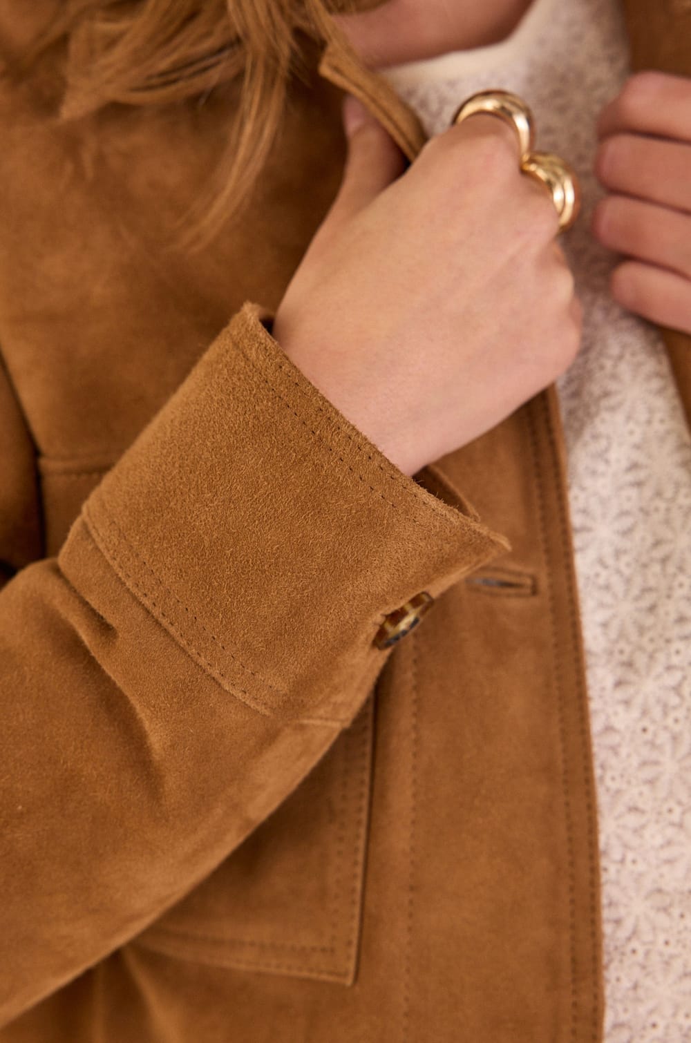 COCO leather jacket;${refinementColor}